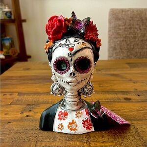 T.J.Maxx Festive Day of the Dead Decor - Black, Red, White